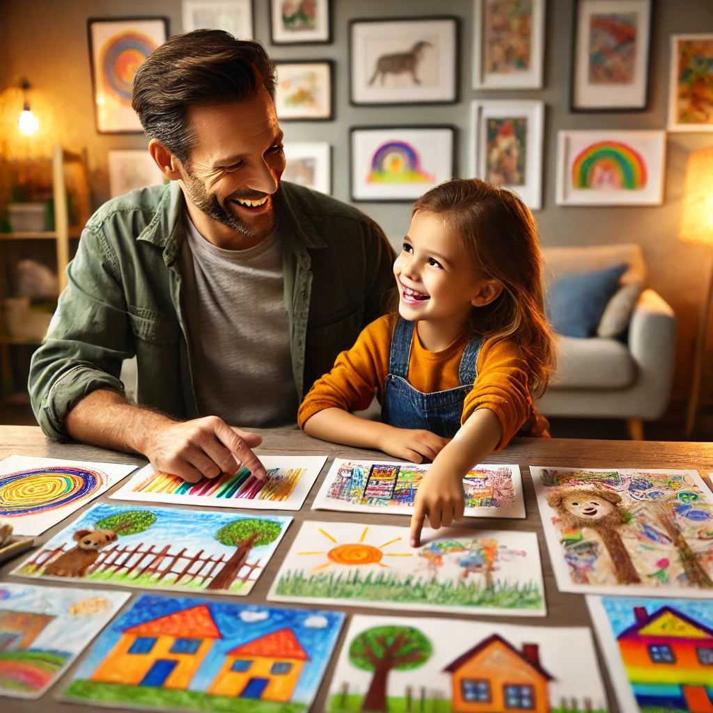 Kinderzeichnungen wertschätzen: So gelingt es mit dem Bilderrahmen für Kinderzeichnungen von Ankerpunkt