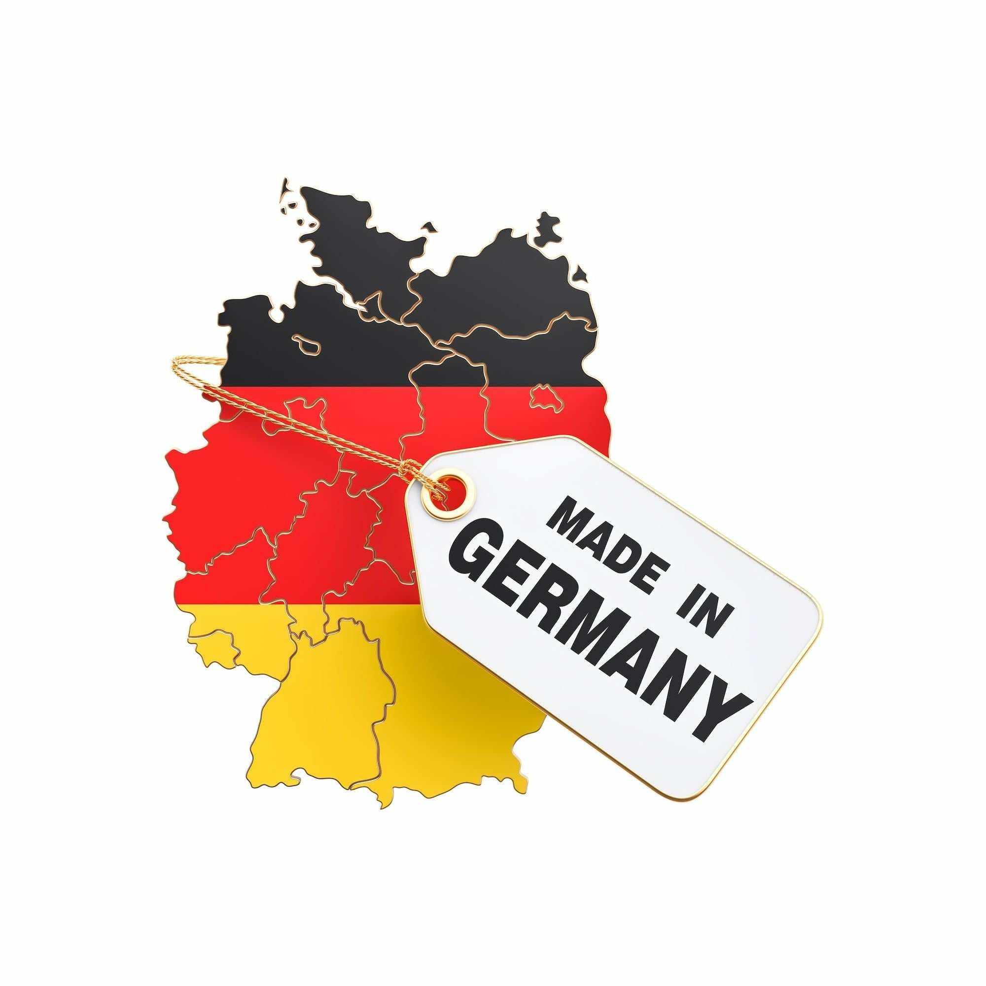 Leather keychain with engraving, dark brown, made in Germany.