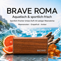 Brave Roma Duftposter – sportlich-frischer Unisex-Duft mit Meeresnoten, Grapefruit und Amber