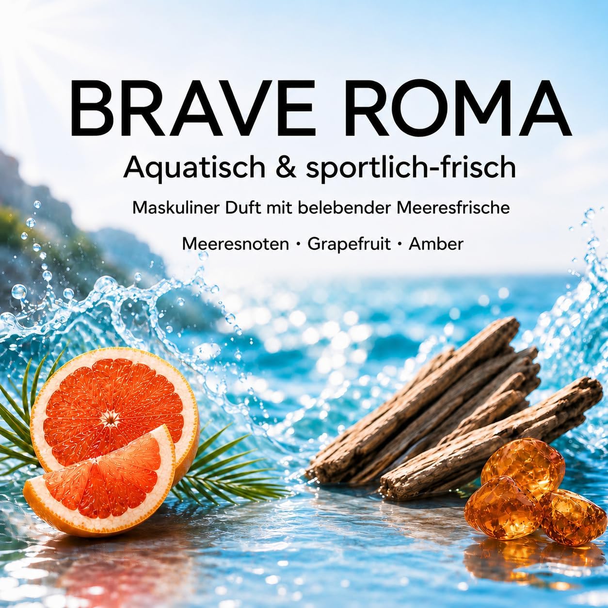 Micavo Brave Roma Auto Duft Refill – 2x Nachfüller für Auto Duftspender - Ankerpunkt