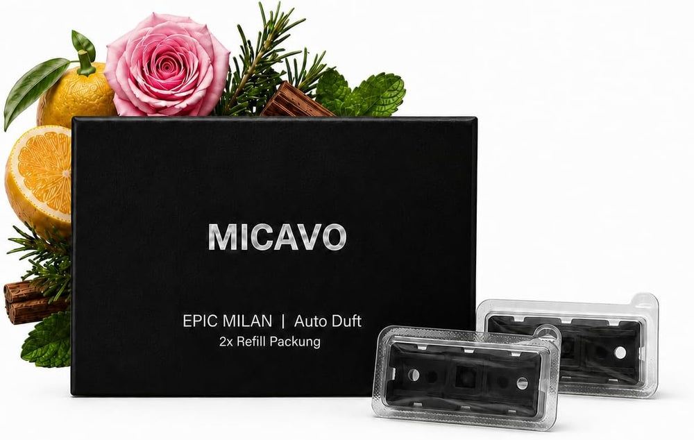 Epic Milan Refill – zwei Nachfüllungen für den Duftspender aus Walnussholz | MICAVO