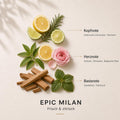 Epic Milan Refill – zwei Nachfüllungen für den Duftspender aus Walnussholz | MICAVO