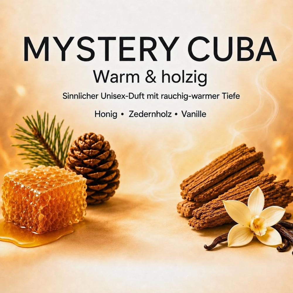 Mystery Cuba Refill – zwei Nachfüllungen für den Duftspender aus Walnussholz | MICAVO